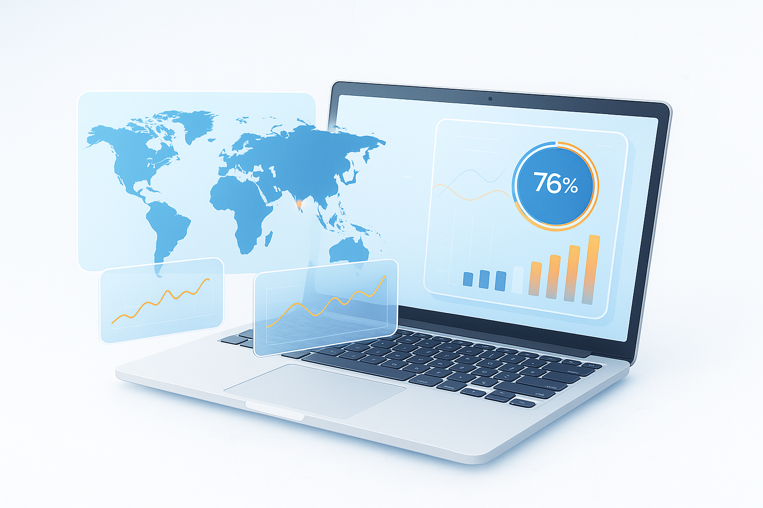 Custom CRM system interface for operations management